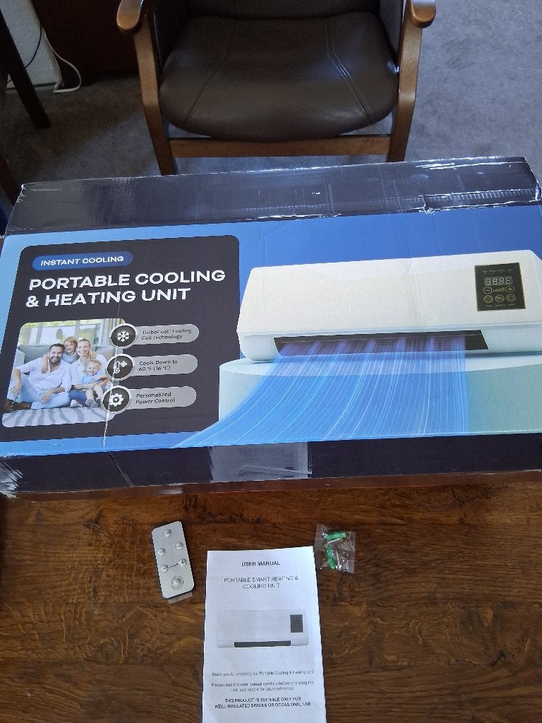 Airco met afstandsbediening, Ophalen, Nieuw