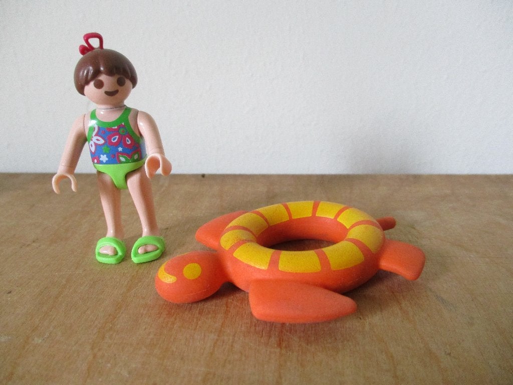 Playmobil 4860 meisje met zwemband, Kinderen en Baby's, Speelgoed | Playmobil, Ophalen of Verzenden, Gebruikt