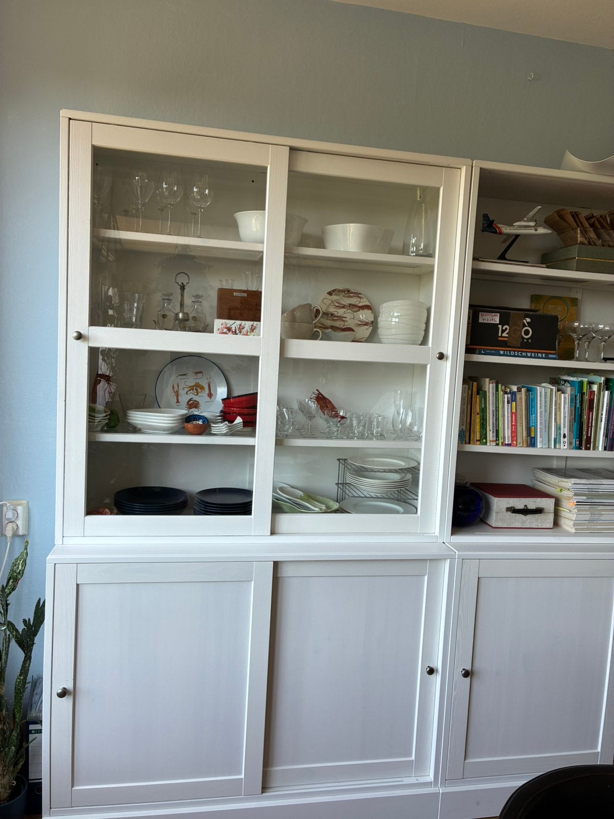 Glazen deurtjes Ikea Havsta bovenkasten nieuw, Huis en Inrichting, Kasten | Buffetkasten, Ophalen, Nieuw, 50 tot 100 cm, Minder dan 100 cm