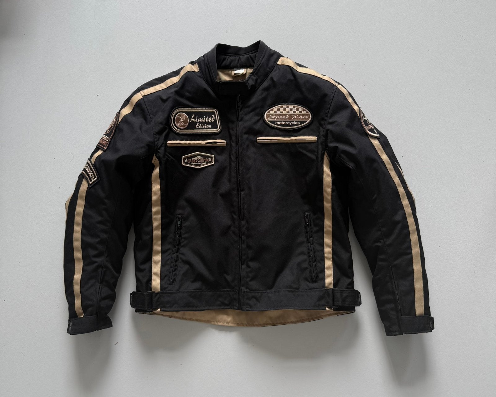 Grand Canyon Motorjas | Maat XL, Motoren, Ophalen of Verzenden, Tweedehands, Kinderen, Jas | textiel