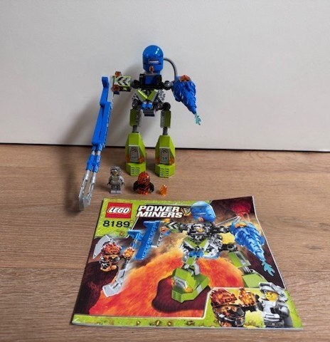 Gave Lego Power Miners set, 8189 Magma Mech, Kinderen en Baby's, Overige thema's, Lego, Ophalen of Verzenden, Zo goed als nieuw