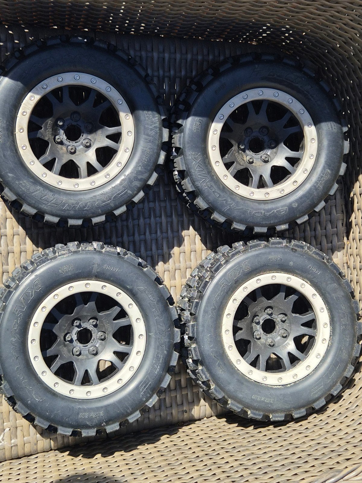 Proline Badlands banden 1/5, Ophalen of Verzenden, Overige schalen, Auto offroad