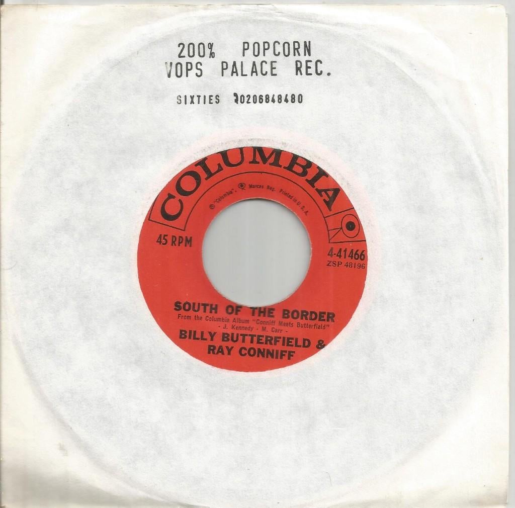 Billy Butterfield & Ray Conniff – South Of The Border (1959), Cd's en Dvd's, Vinyl Singles, 7 inch, Single, Ophalen of Verzenden