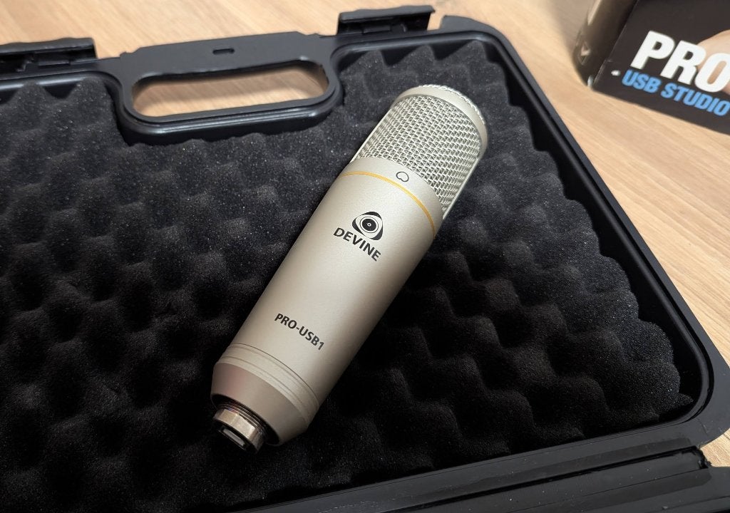 Devine Pro USB Studiomicrofoon, Ophalen, Zo goed als nieuw, Studiomicrofoon