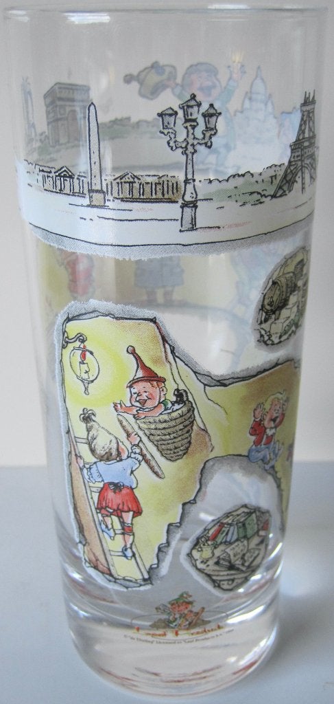 Efteling glas met Laven motief, Ophalen of Verzenden, Zo goed als nieuw, Gebruiksvoorwerp