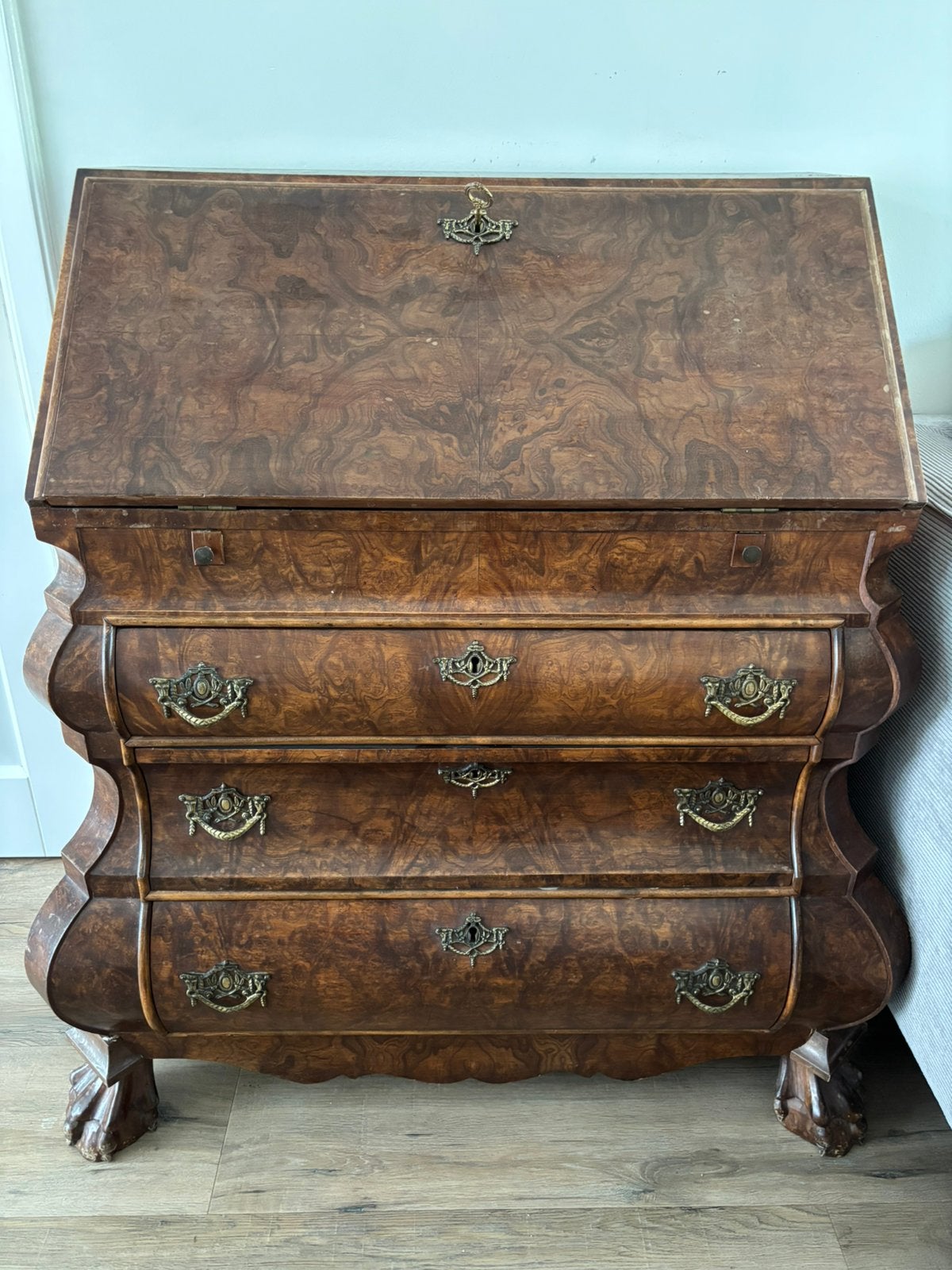 Secretaire brocante, Huis en Inrichting, Kasten | Secretaires, Ophalen of Verzenden, Gebruikt, Brocante/antiek