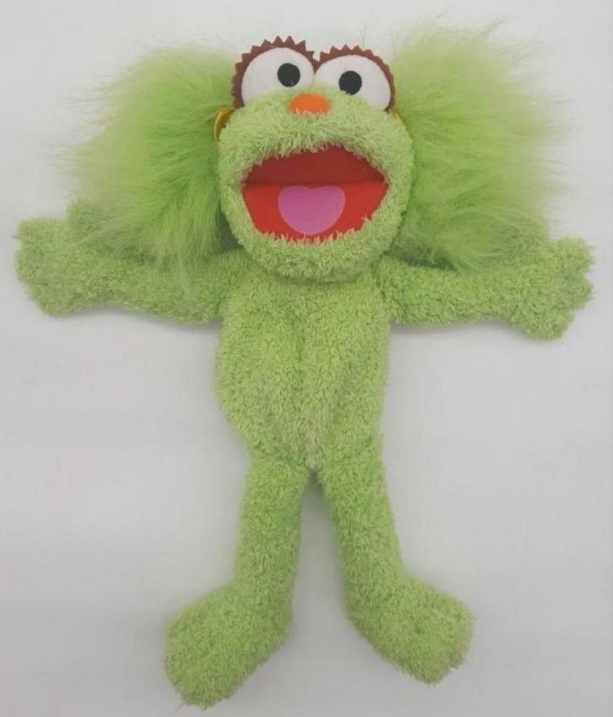 Olive Knuffel tas uit de Franse Sesamstraat uit 2006, Overige karakters, Ophalen of Verzenden, Zo goed als nieuw, Overige typen