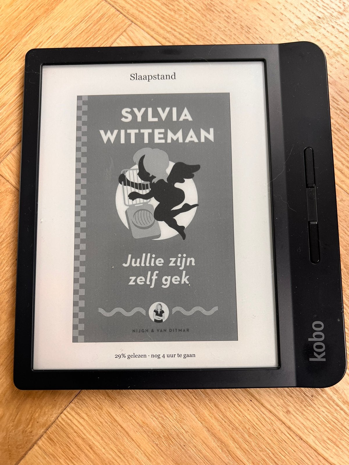 Kobo Aura H2O e-reader met hoesje, Computers en Software, E-readers, Ophalen of Verzenden, Zo goed als nieuw