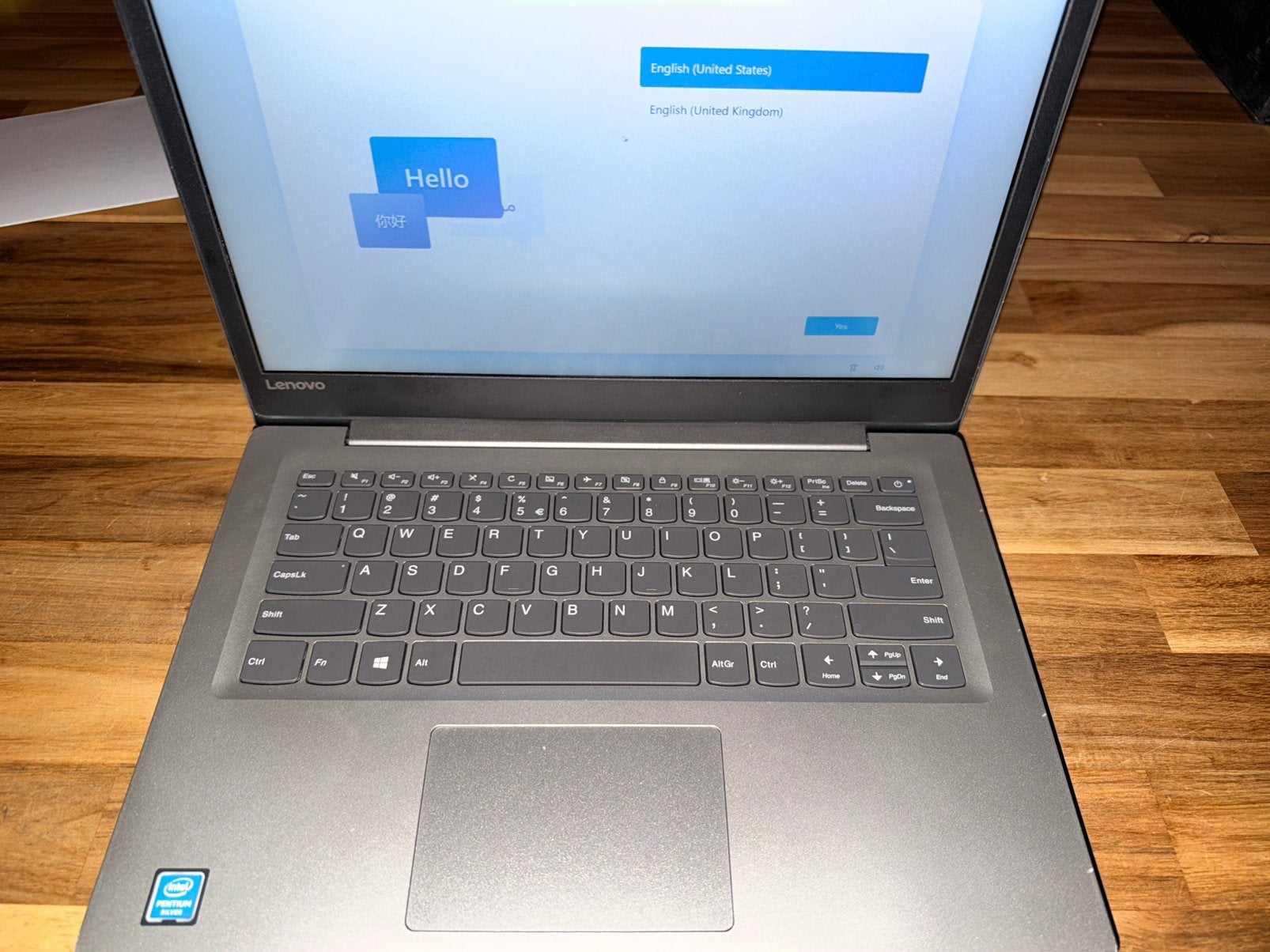 Lenovo laptop, Ophalen of Verzenden, Gebruikt, 15 inch