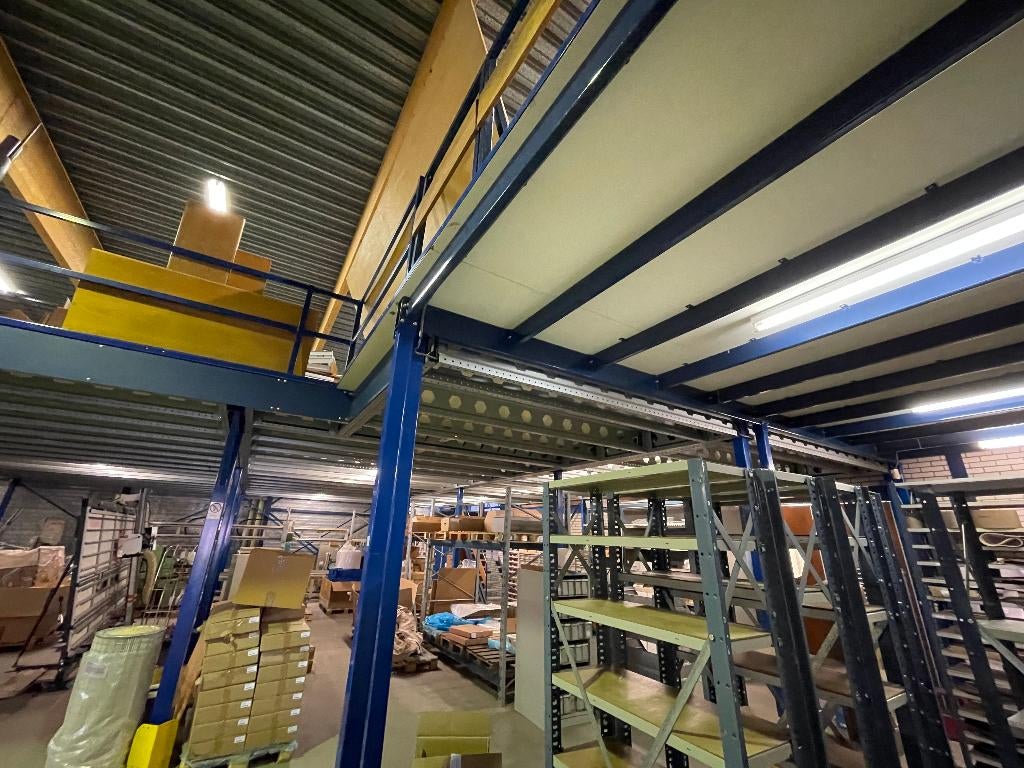 TUSSENVLOER 350 kg/m2 Entresol Mezzanine Bordesvloer 3,4x6,8, Ophalen, Gebruikt, Ambiënt of Lounge, Boxset