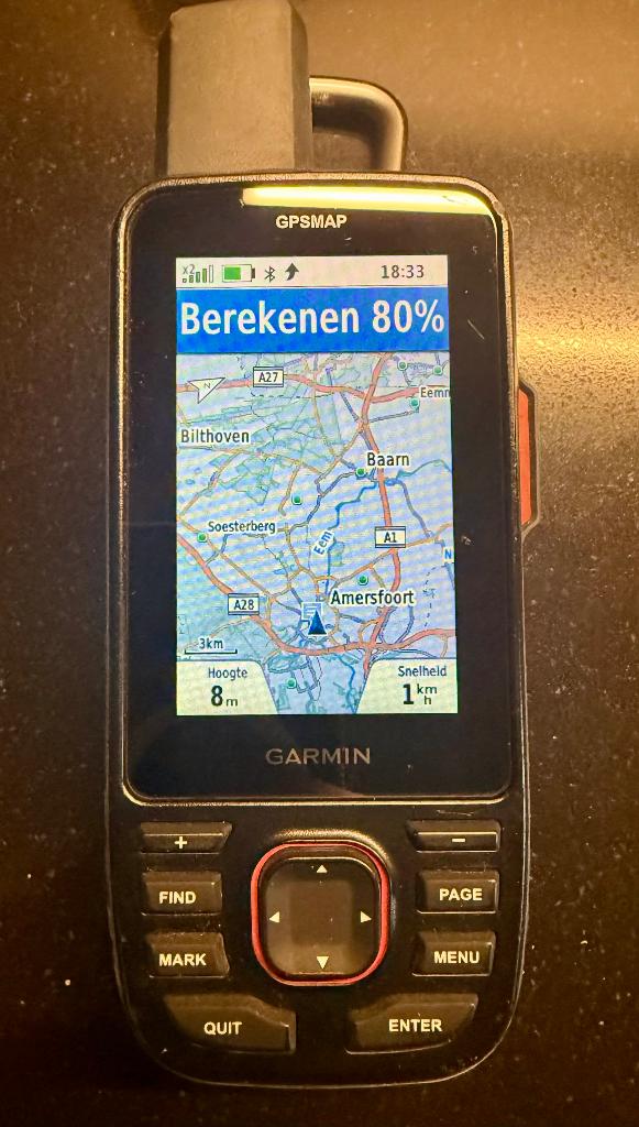 Garmin GPSMAN 67i InReach, Sport en Fitness, Bergsport en Wandelen, Ophalen, Zo goed als nieuw, Navigatie of Gps