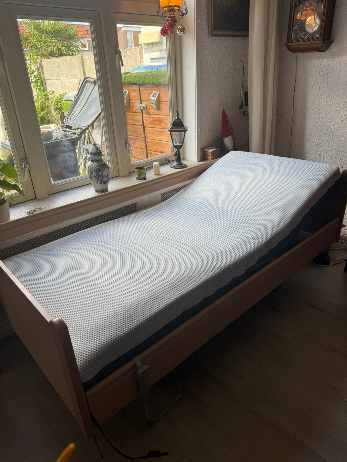 Malsch hoog laag bed, 90 cm, Eenpersoons, Ophalen of Verzenden, Zo goed als nieuw