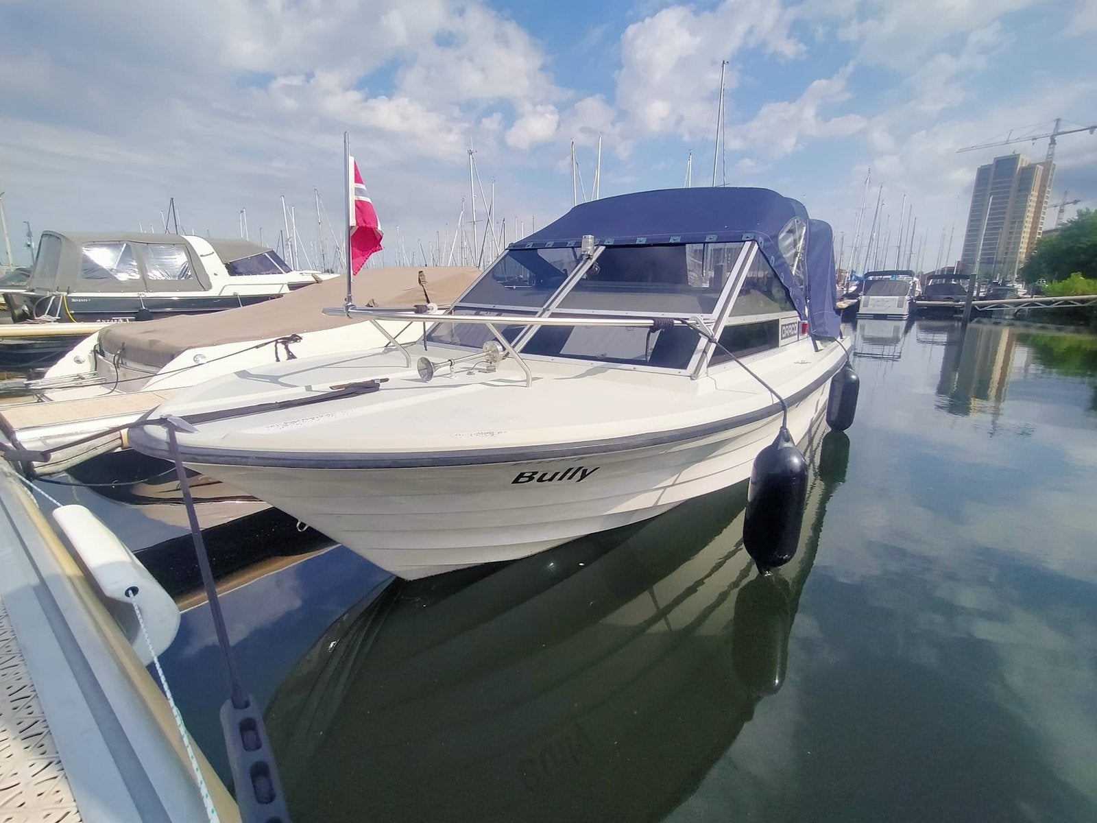 Draco DC 2000, Watersport en Boten, Sloepen, Gebruikt, Consoleboot, Nordcraft, Antifouling, Benzine, Carbon, Binnenboordmotor