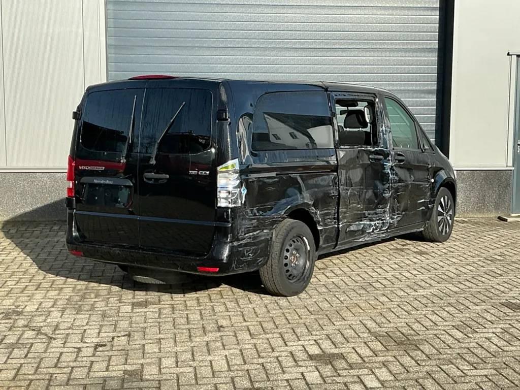 Vito Tourer 116D 9P, schade, volleder, 116DKM, verder netjes, Auto's, Mercedes-Benz, Euro 6, Leder, Bruin, Diesel