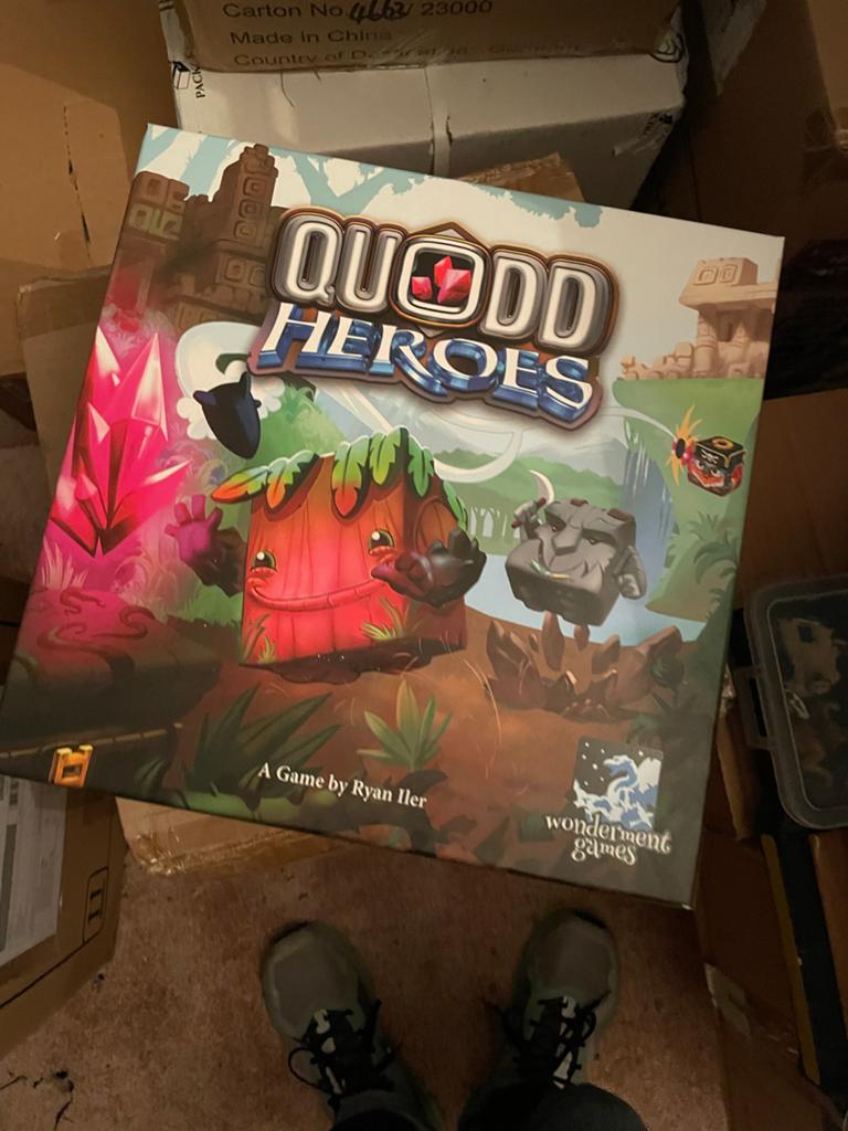 Quodd Heroes Bordspel - Avontuurlijk Strategisch Spel, Hobby en Vrije tijd, Gezelschapsspellen | Bordspellen, Ophalen of Verzenden