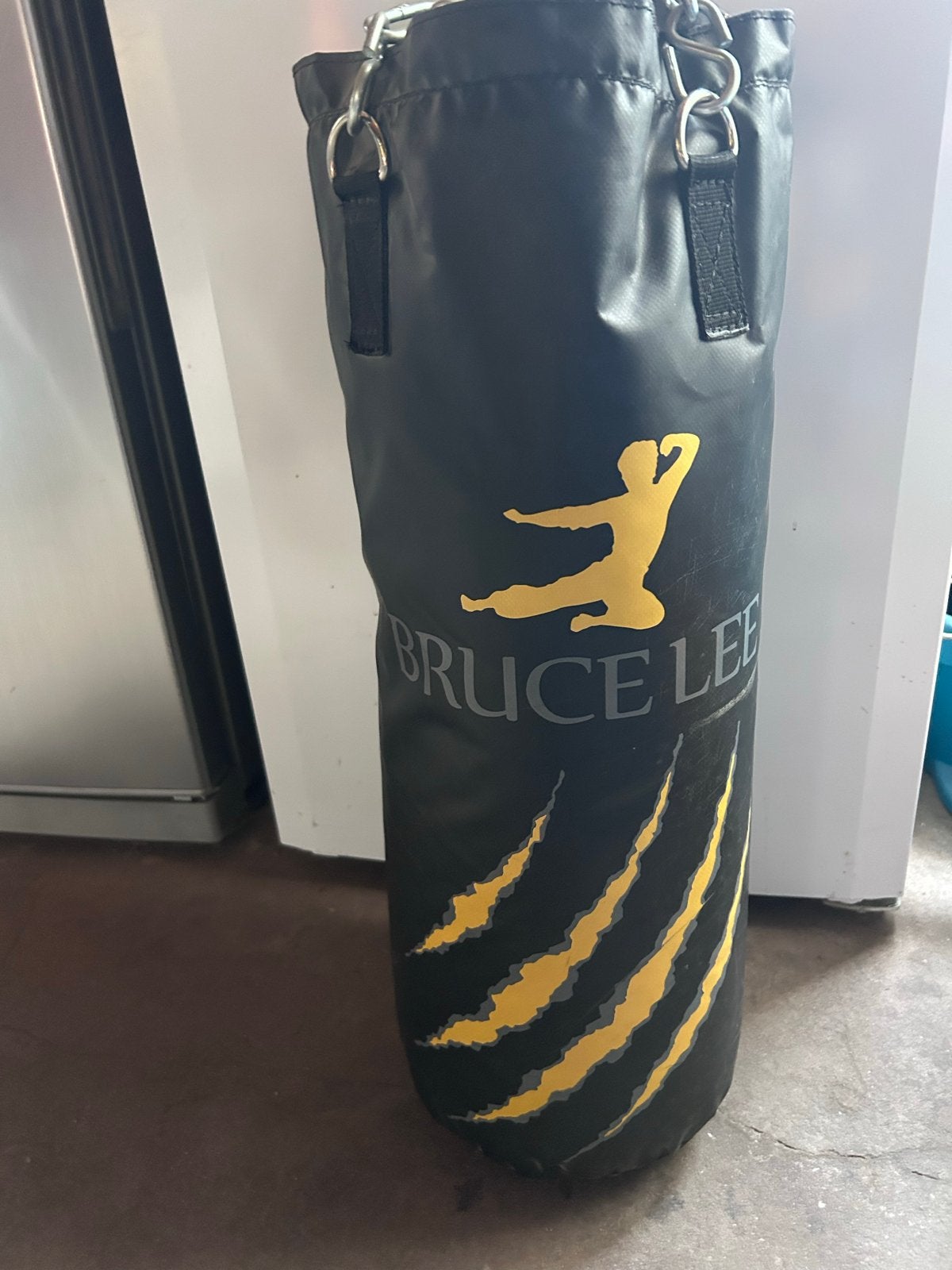 Bruce Lee Bokszak boksbal, Sport en Fitness, Ophalen, Gebruikt, Bokszak