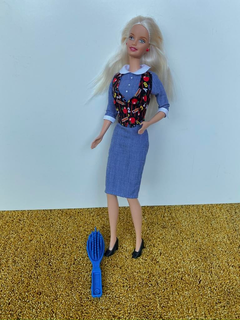 Barbie Teacher 2000, Ophalen of Verzenden, Zo goed als nieuw, Barbie
