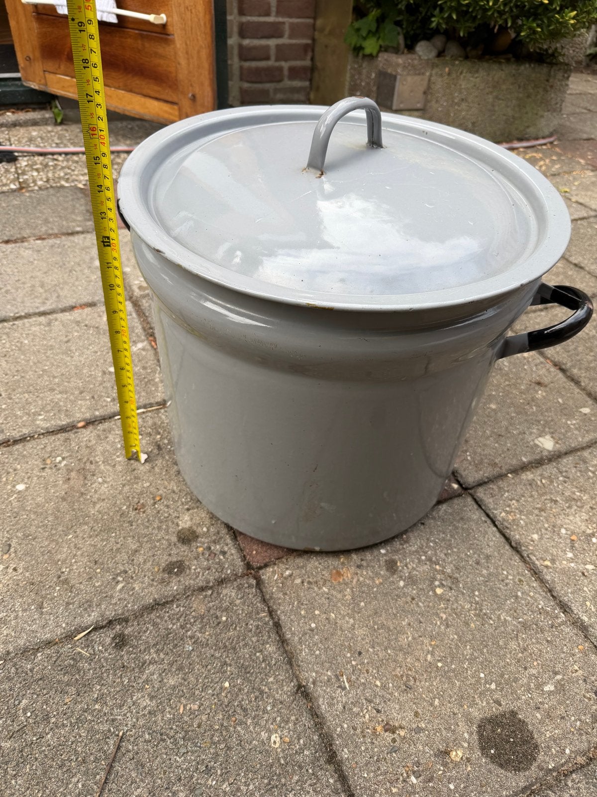 2 Wecketels voor het steriliseren van groenten, Huis en Inrichting, Keuken | Potten en Pannen, Ophalen, Gebruikt, Met deksel, Overige typen
