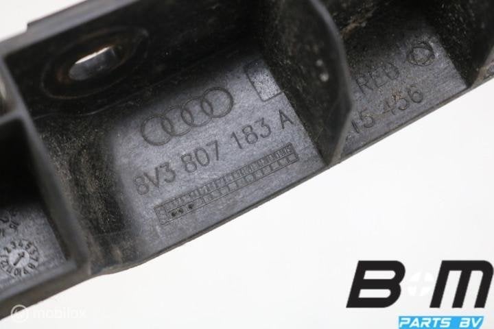 Bumpergeleider linksvoor Audi A3 8V SB E-tron 8V3807183A, Gebruikt