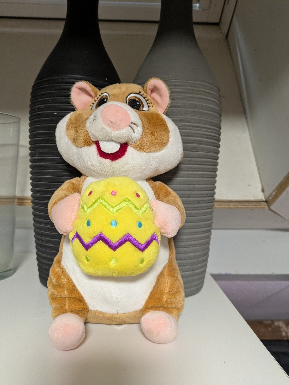 Leuke Hamster Knuffel met Paasei - Zo goed als nieuw, Albert Heijn, Ophalen of Verzenden