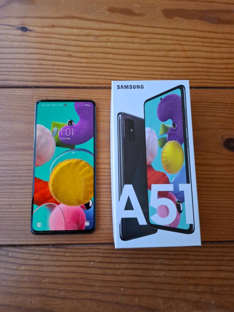Samsung A51, 128 GB, Ophalen, Zwart, Galaxy A