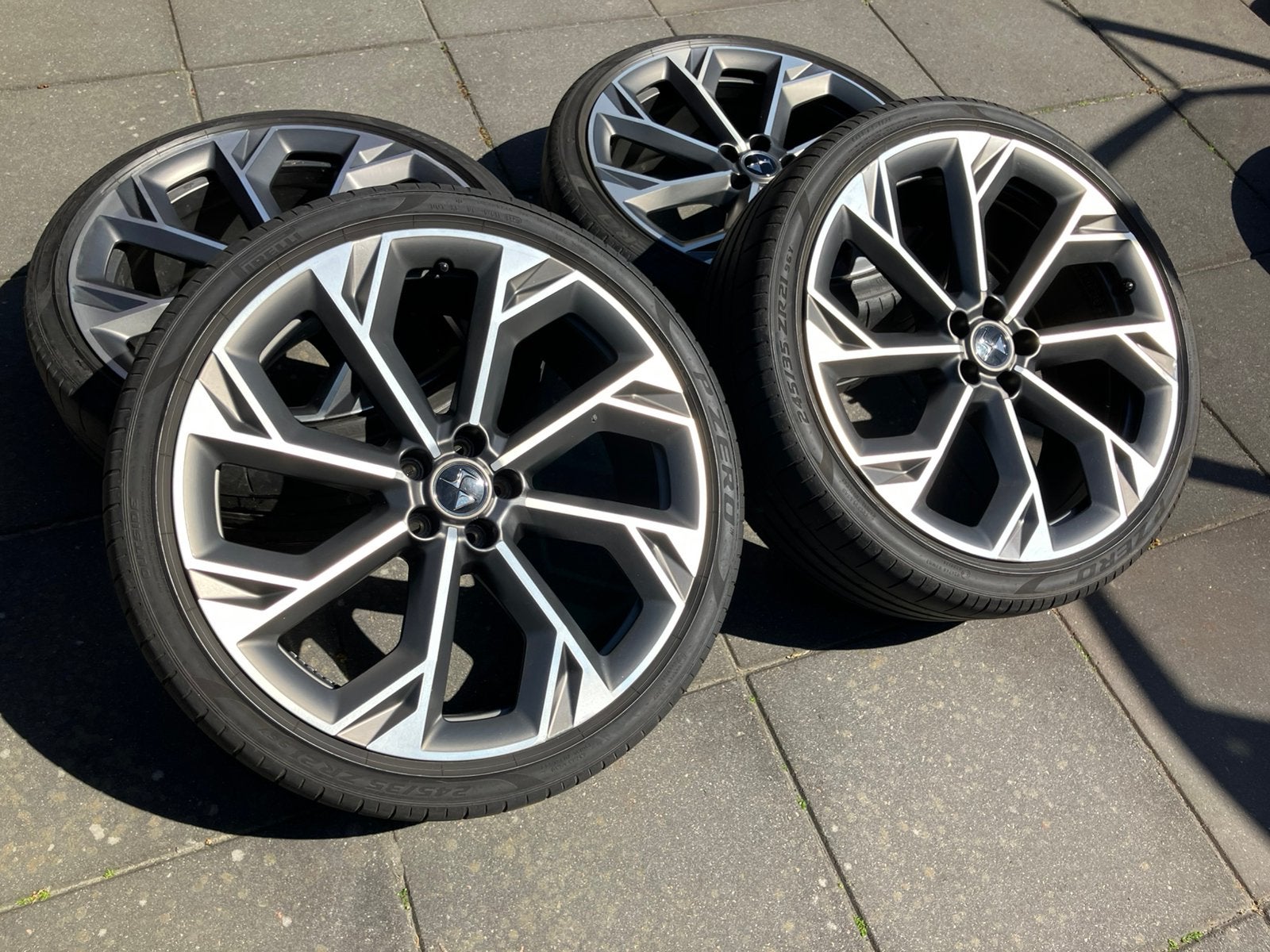 21 inch Ds7 dikke velgen banden 5x108 uniek, Auto-onderdelen, Banden en Velgen, Ophalen, Banden en Velgen, 21 inch, Personenwagen