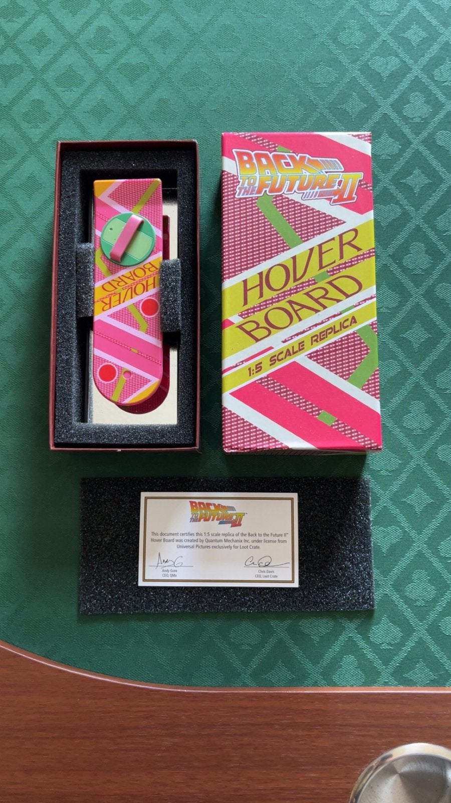 Back to the future hover board 1:5 replica, Ophalen of Verzenden, Zo goed als nieuw