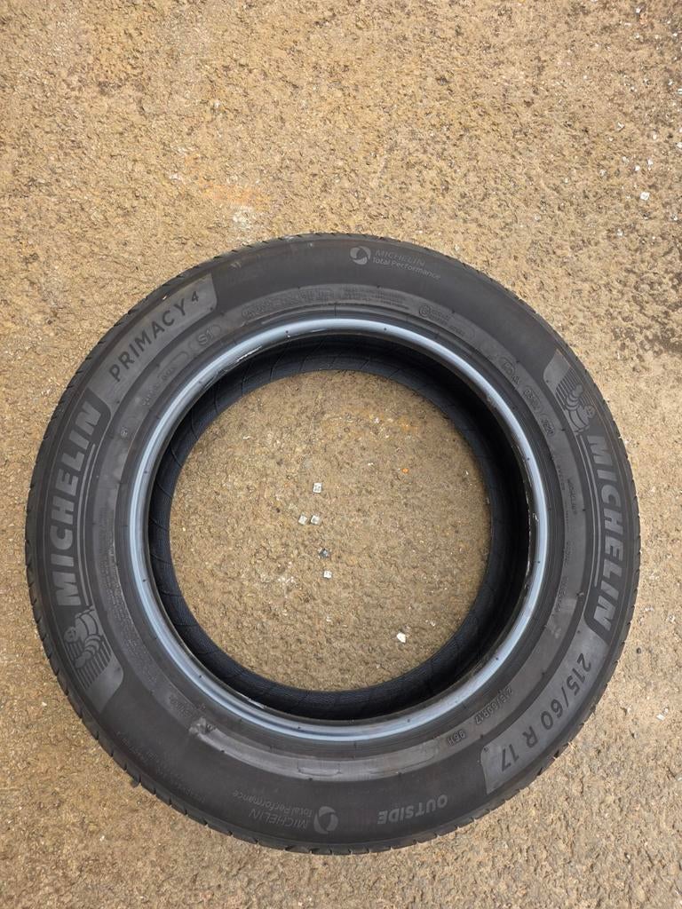 Zomerbanden michelin primacy 4  215/60 r17, Ophalen