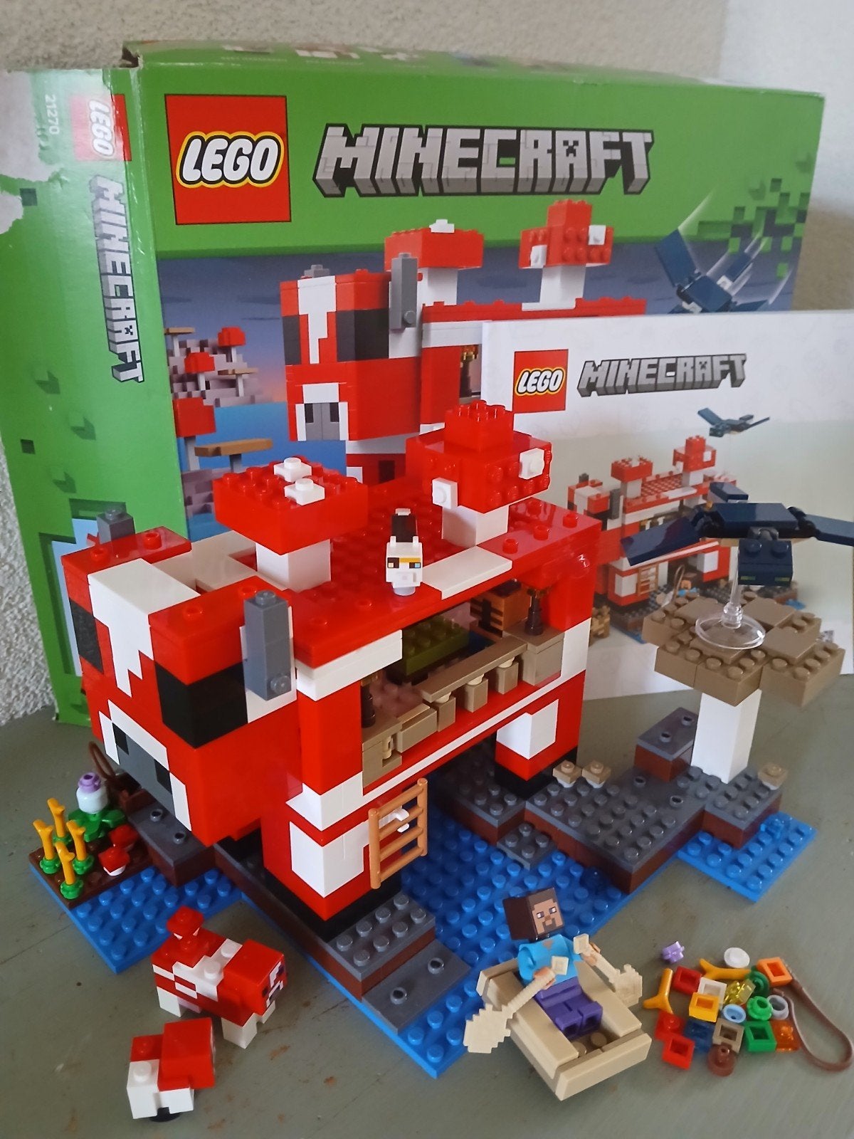 lego minecraft 21270 The mooshroom house, Minecraft, Lego, Overige typen, Ophalen of Verzenden