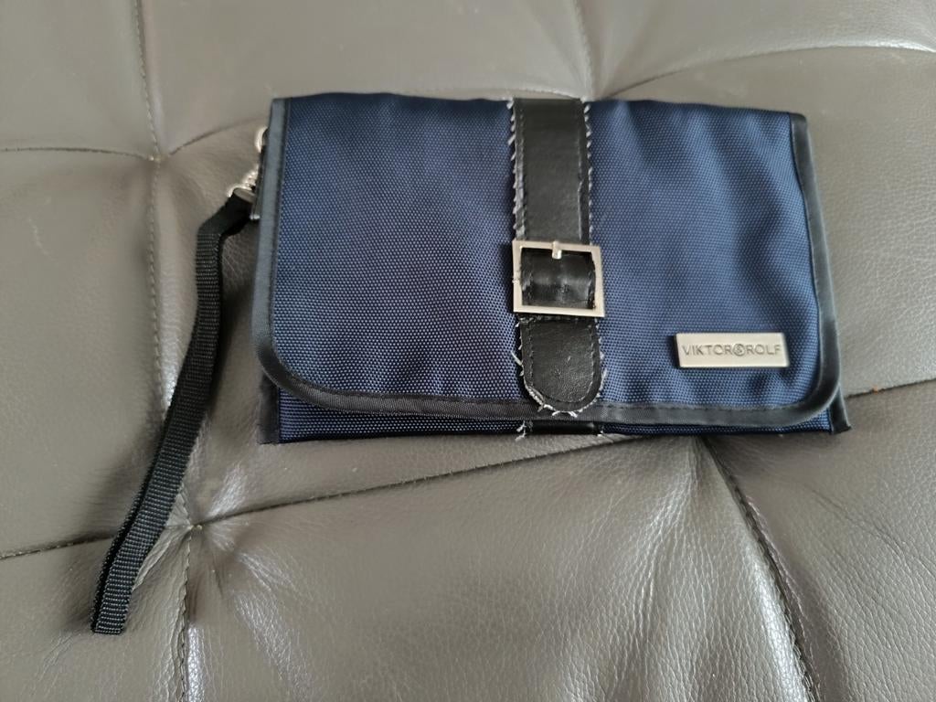 Victor & Rolf KLM Business Class toilettasje, Verzenden, Zo goed als nieuw, Blauw, Heer of Dame