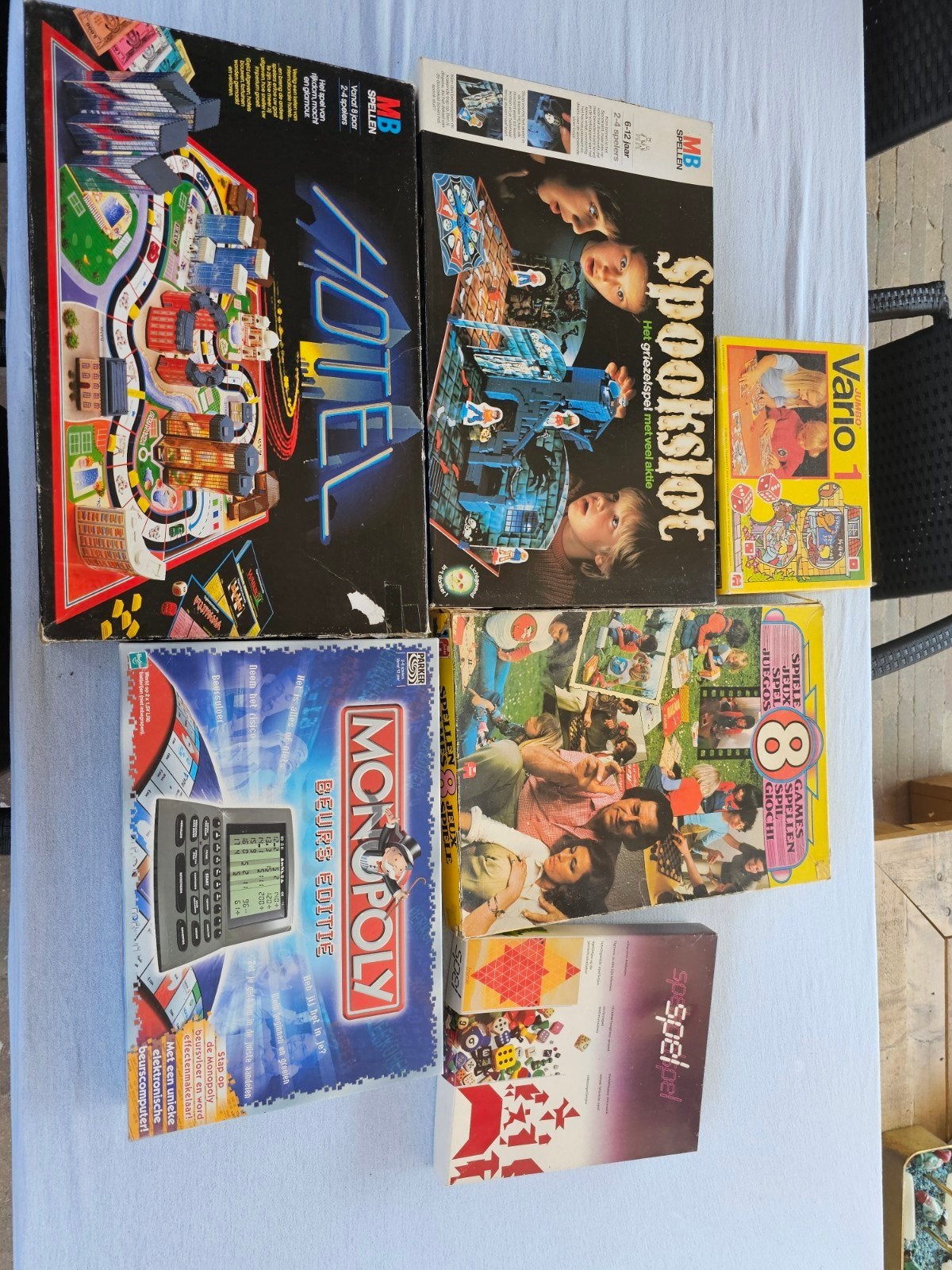 Bordspellen collectiely, Vijf spelers of meer, Ophalen of Verzenden, Gebruikt, MB Spellen