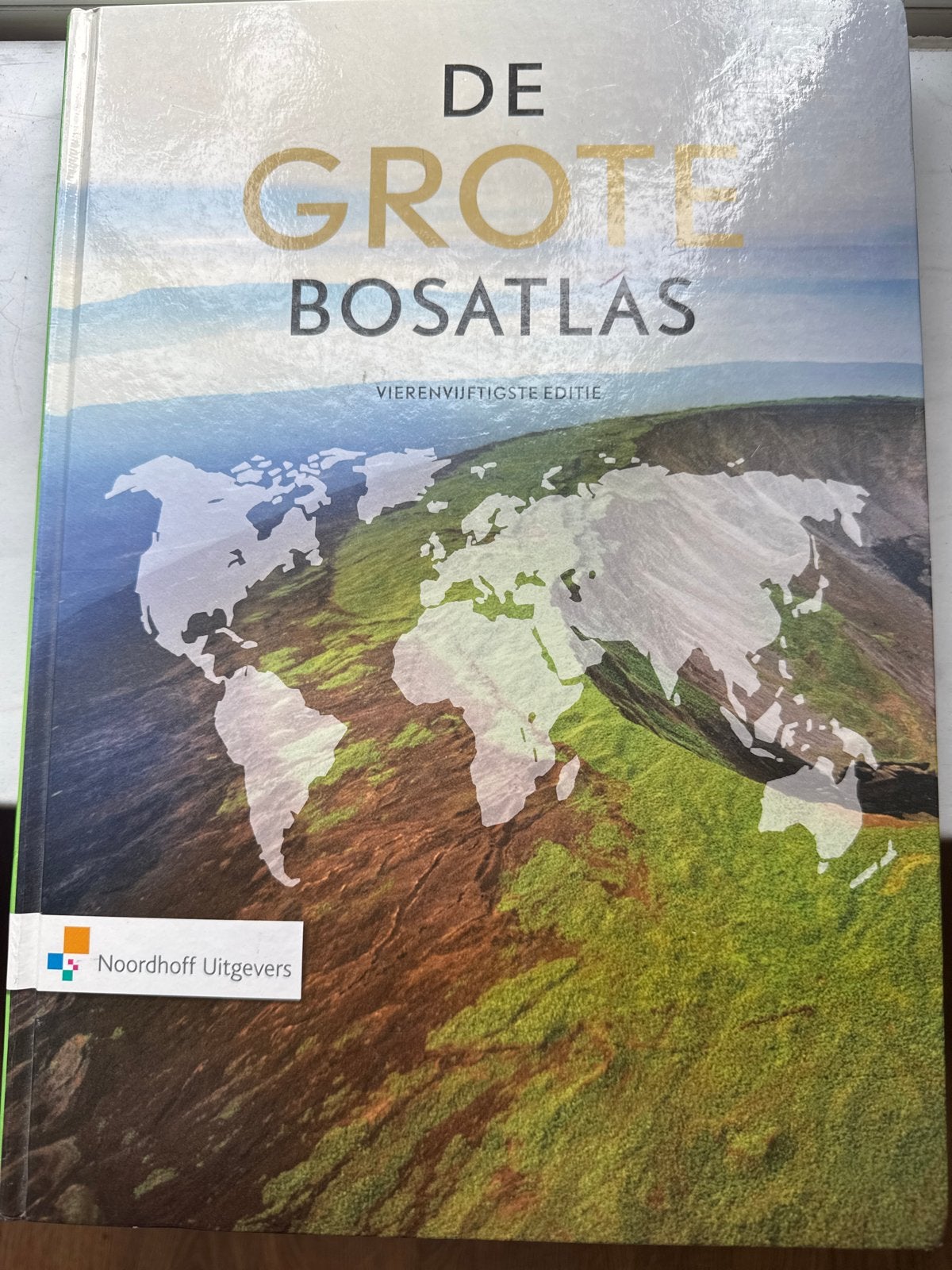 De Grote Bosatlas - Vierenfijftigste Editie, Boeken, Ophalen, Bosatlas, 2000 tot heden, Zo goed als nieuw