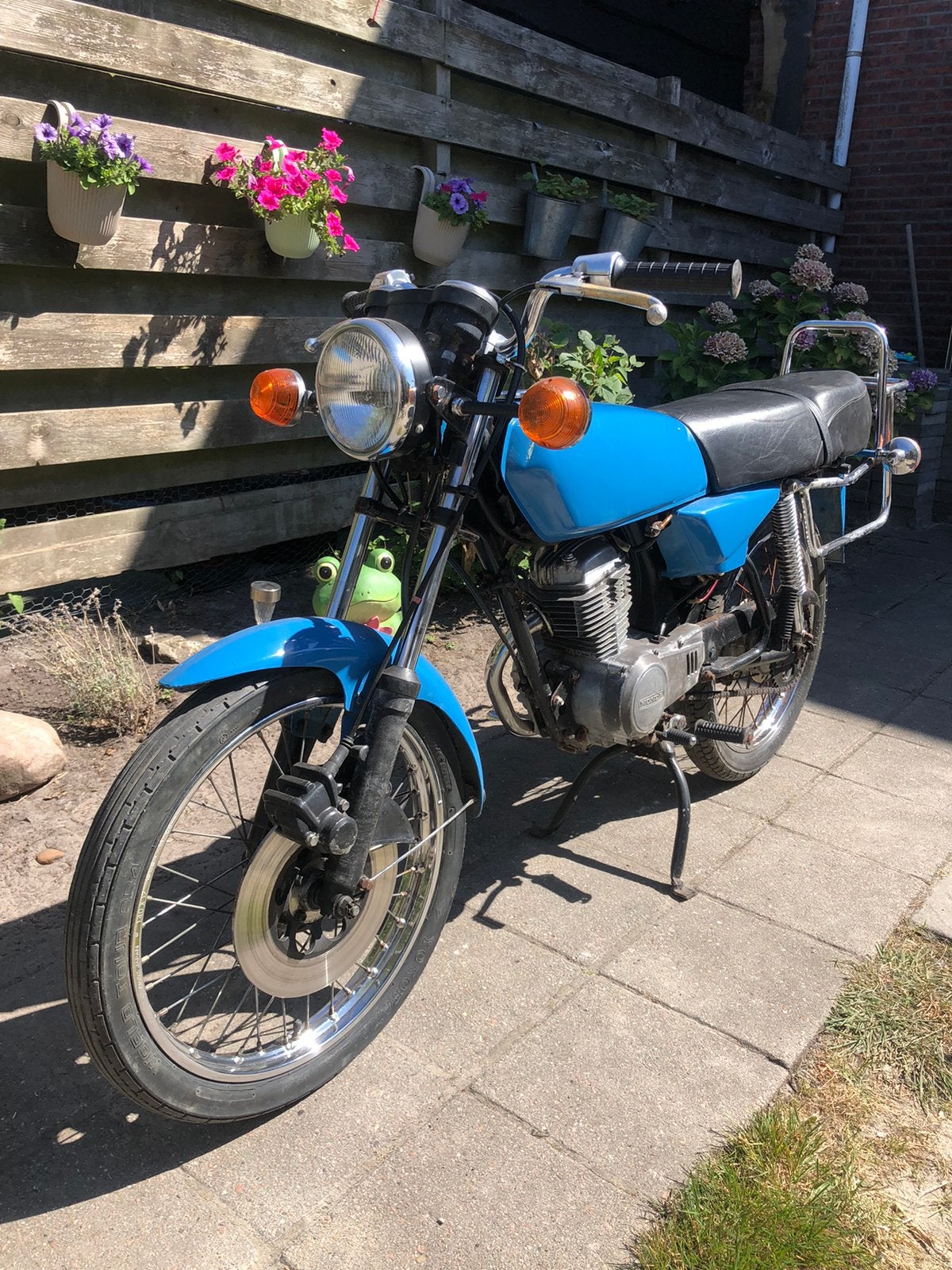 Honda cb50 brommer schuurvondst, Fietsen en Brommers, Maximaal 45 km/u, 50 cc, 5 versnellingen, Ophalen