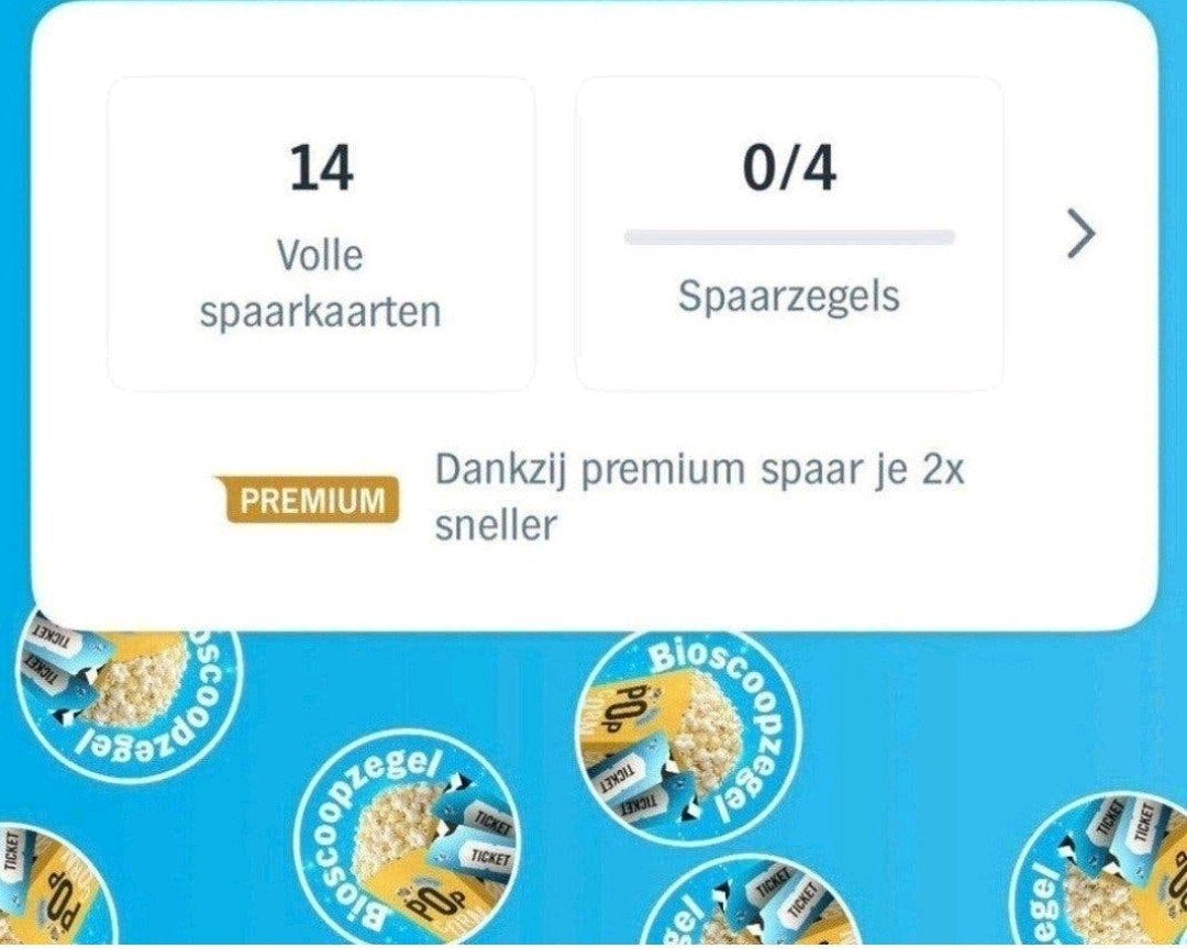 €0,50 ps🎉🥂AH bioscoop zegels digitaal! 10 kaarten €3🥂, ., Albert Heijn, Ophalen of Verzenden, .