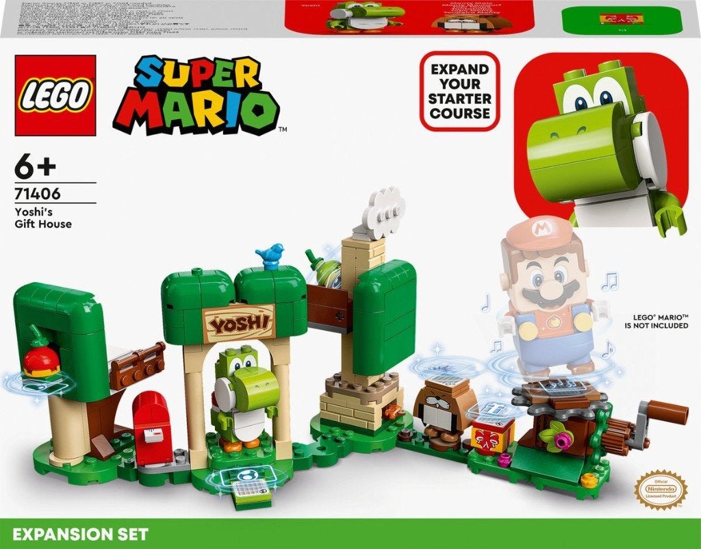 LEGO 71367 Super Mario Uitbreidingsset: Yoshi’s cadeauhuisje, Compleet, Overige thema's, Lego, Ophalen of Verzenden
