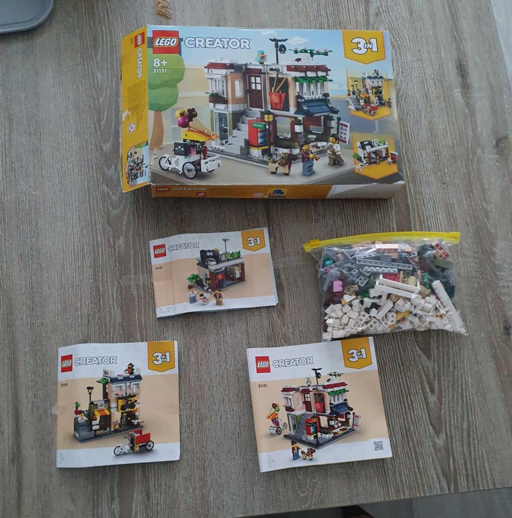 LEGO Creator 31131 Hoofdstraat - 3-in-1 set, Gebruikt, Lego, Ophalen of Verzenden, Compleet