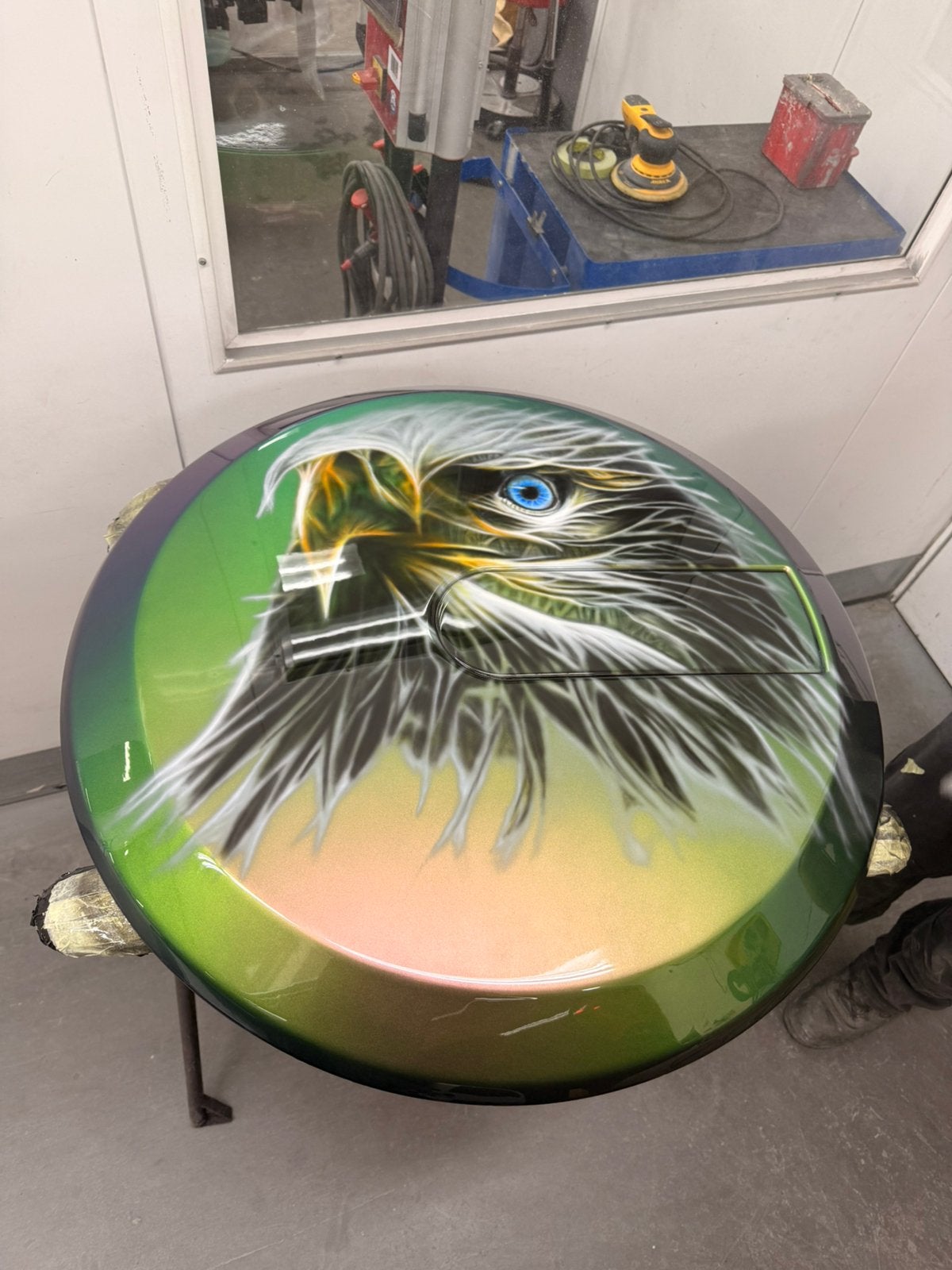 Mercedes G-Klasse Reservewielcover – Unieke Custom Airbrush, Ophalen, Achterklep, Mercedes-Benz, Nieuw