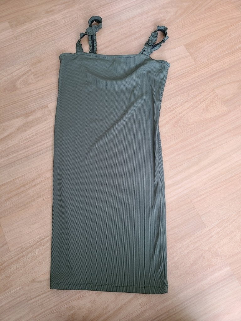 Groene jurk, maat 38, Even & Odd, Maat 38/40 (M), Nieuw, Ophalen of Verzenden, Boven de knie