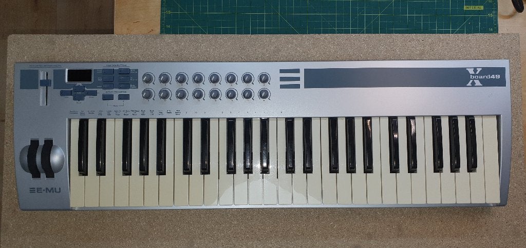 2 x Midi keyboard in 1 koop, Gebruikt, Midi-aansluiting, Ophalen, 49 toetsen