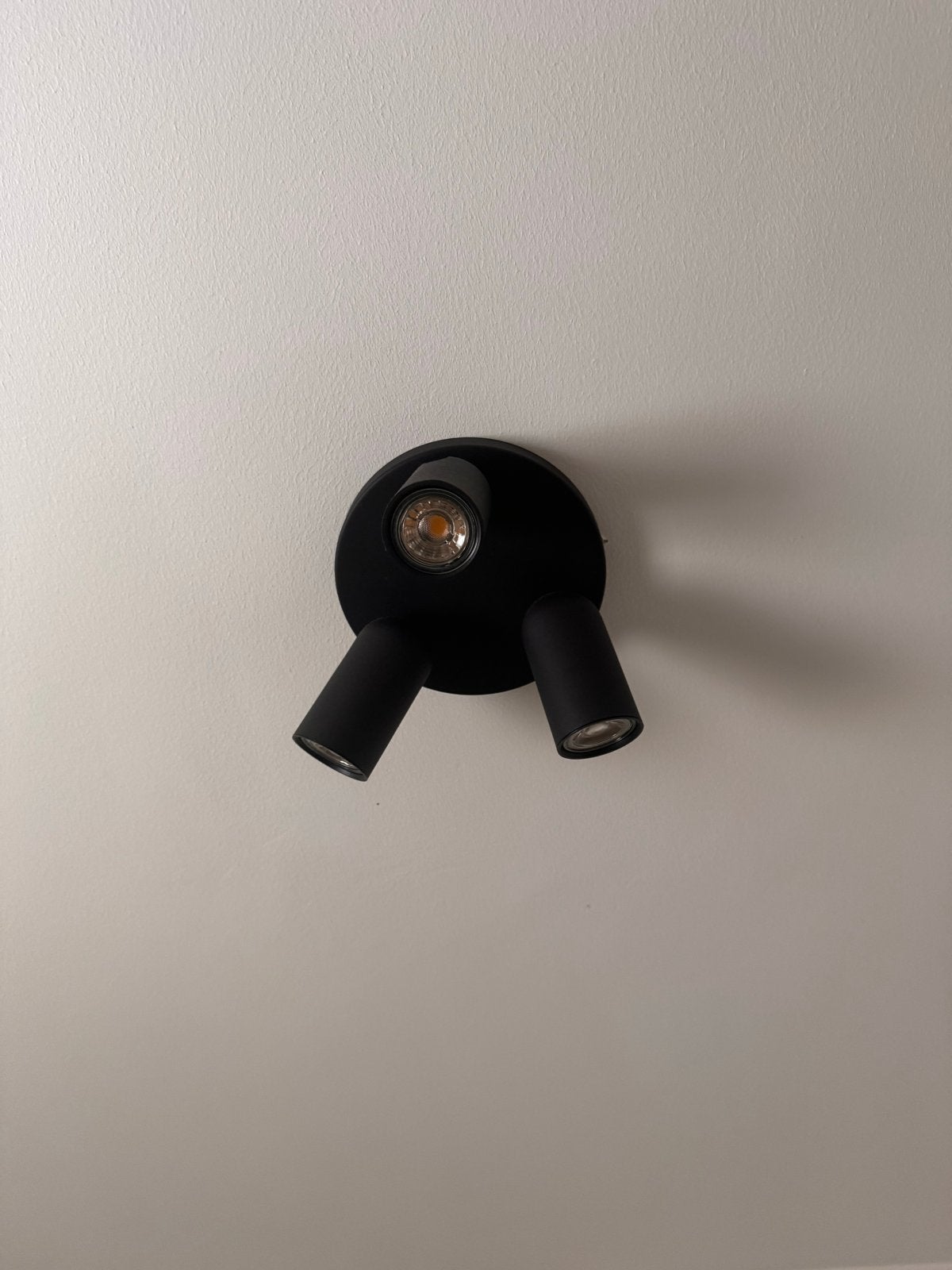 Philips myLiving Pongee 3-lichts LED plafondlamp dimbaar zwa, Ophalen, Modern, Zwart, Dimbaar