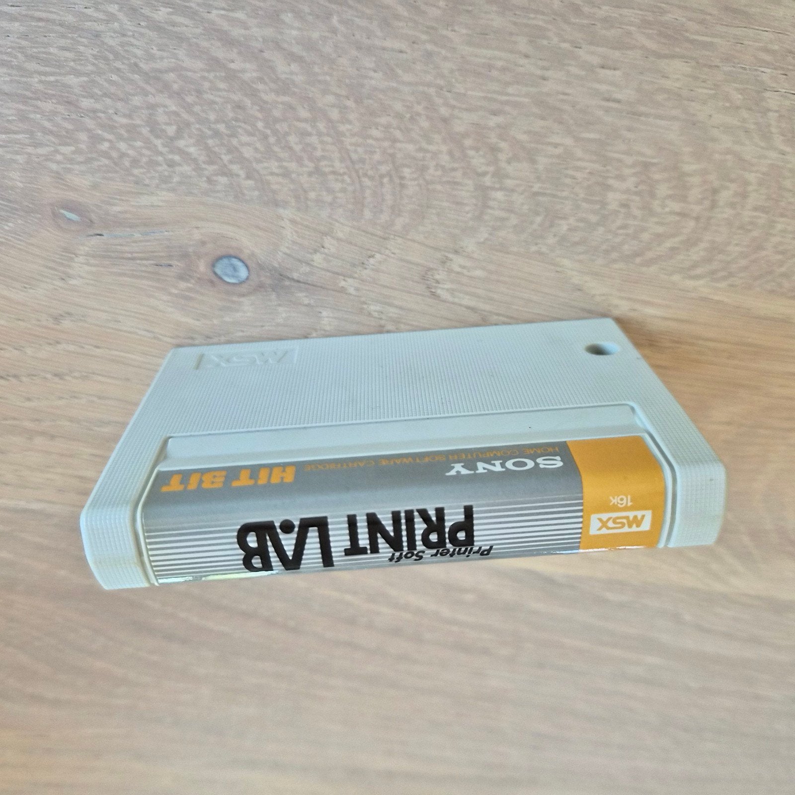 Sony Hit Bit Print Lab MSX 16K Printer Software Cartridge, Spelcomputers en Games, Overige genres, 1 speler, Ophalen of Verzenden