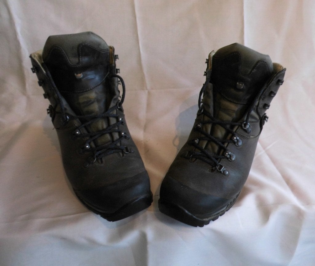 Oude Hanwag heren wandelschoenen leer 44,5, Ophalen of Verzenden, Gebruikt, Schoenen