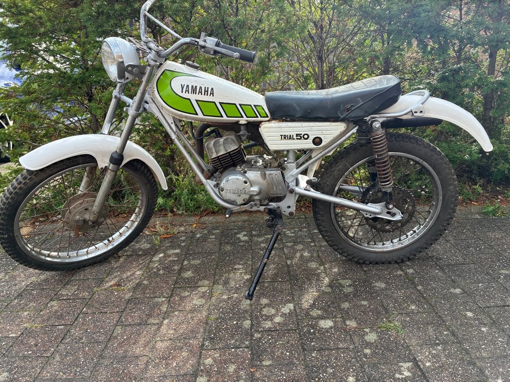 yamaha ty 50, Maximaal 45 km/u, Yamaha, 5 versnellingen, 49 cc