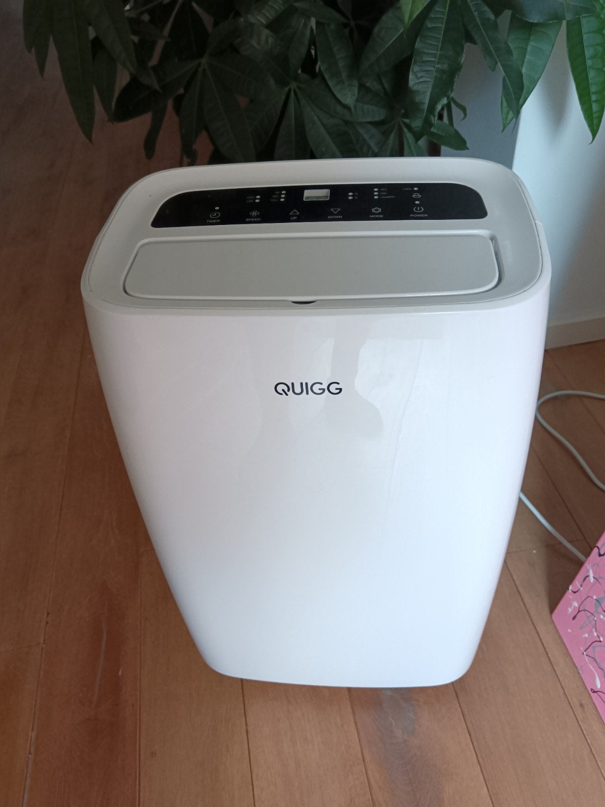 Quigg luchtontvochtiget, Ophalen, Minder dan 60 m³, 3 snelheden of meer, Zo goed als nieuw