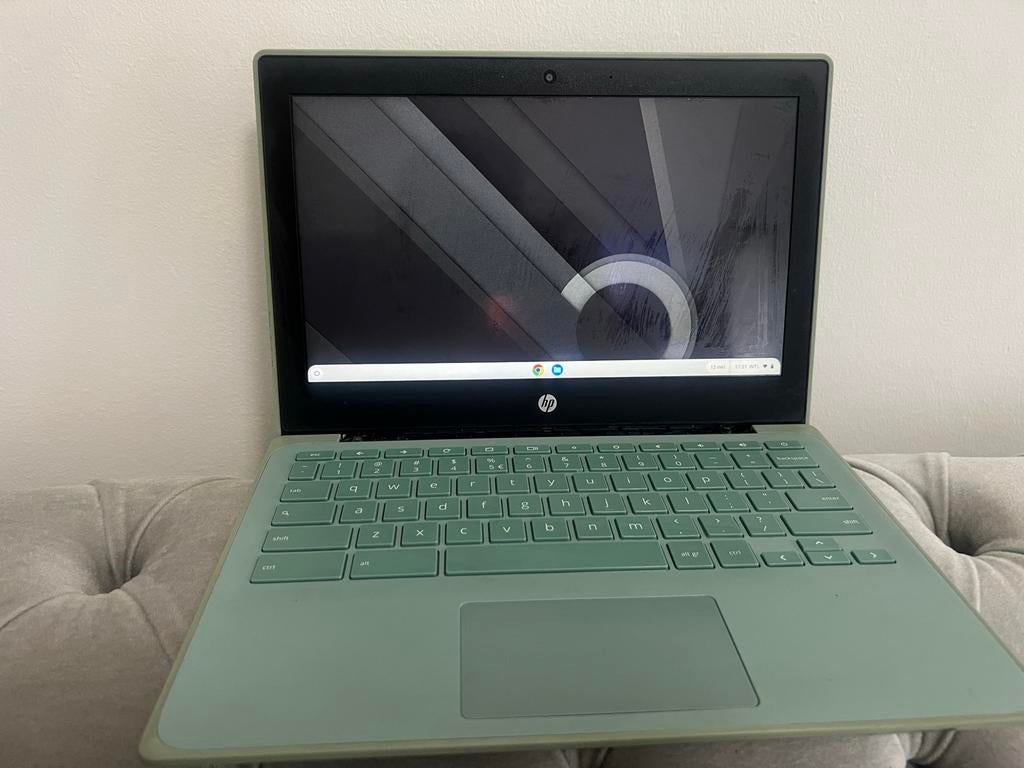 HP Chromebook Touchscreen - Zo goed als nieuw (scharnier def, Ophalen of Verzenden, Touchscreen, Zo goed als nieuw, 4 GB of minder