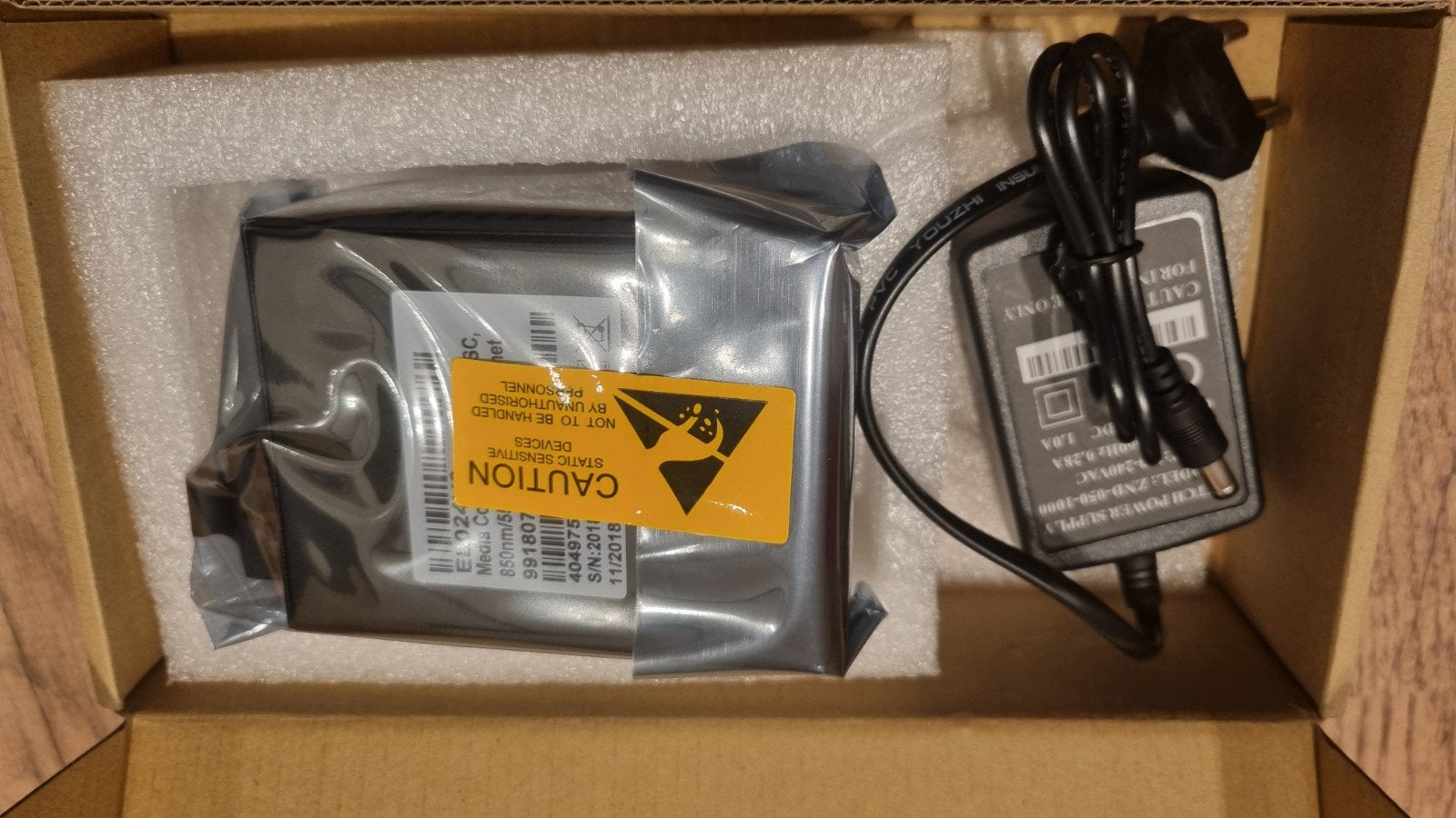 Fiber Ethernet Media Converter Gigabit RJ45-STP/SC, Ophalen of Verzenden, Nieuw