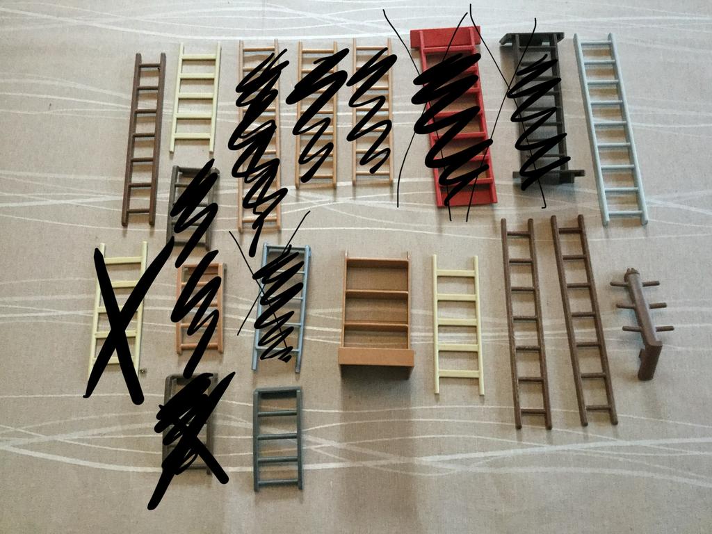 Playmobil trappen, ladders., Ophalen of Verzenden, Zo goed als nieuw
