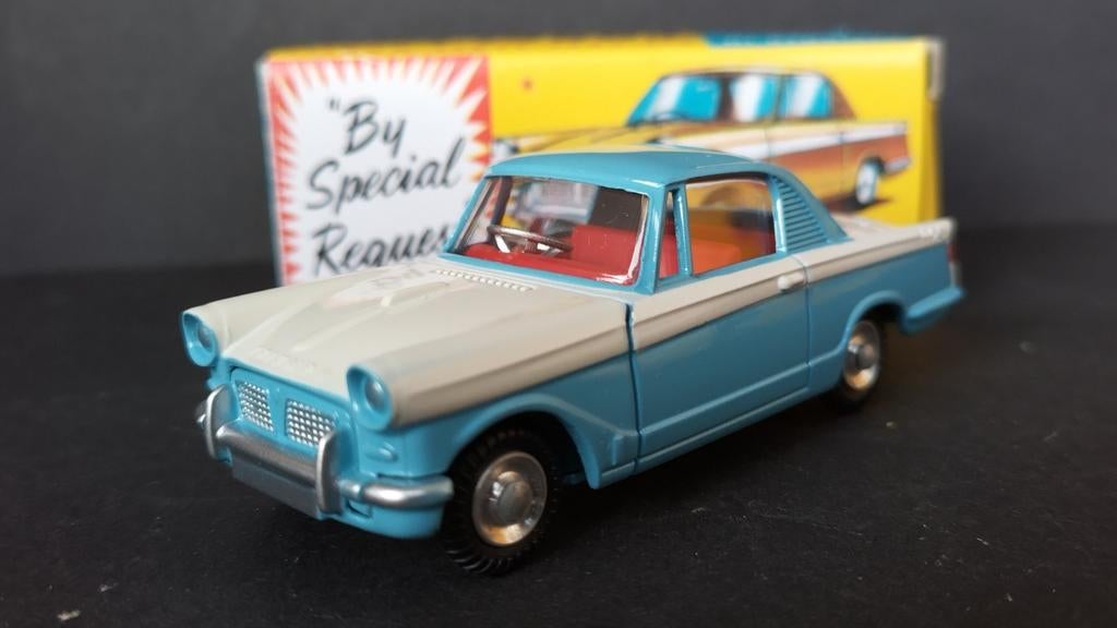 Triumph Herald Coupe 1:43 Corgi Toys Re-edition Pol, Auto, Corgi, Nieuw, Ophalen of Verzenden