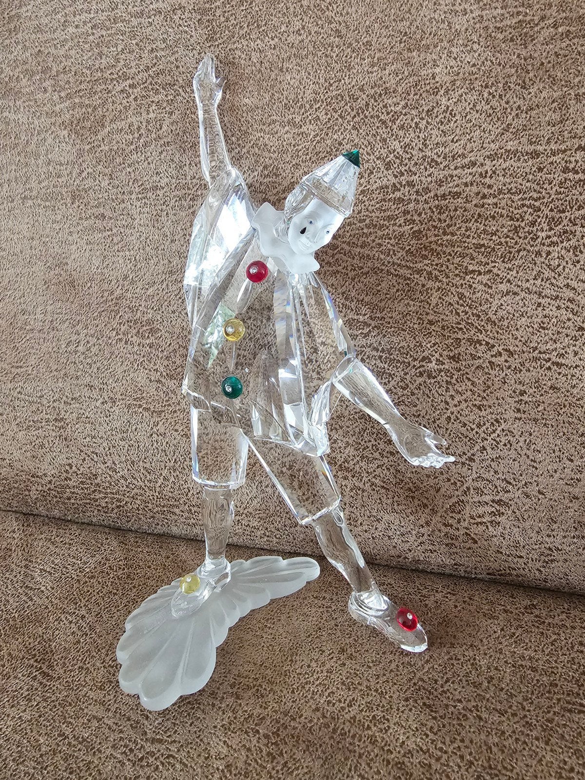 Swarovski Masquerade Pierrot., Verzamelen, Ophalen, Zo goed als nieuw, Figuurtje
