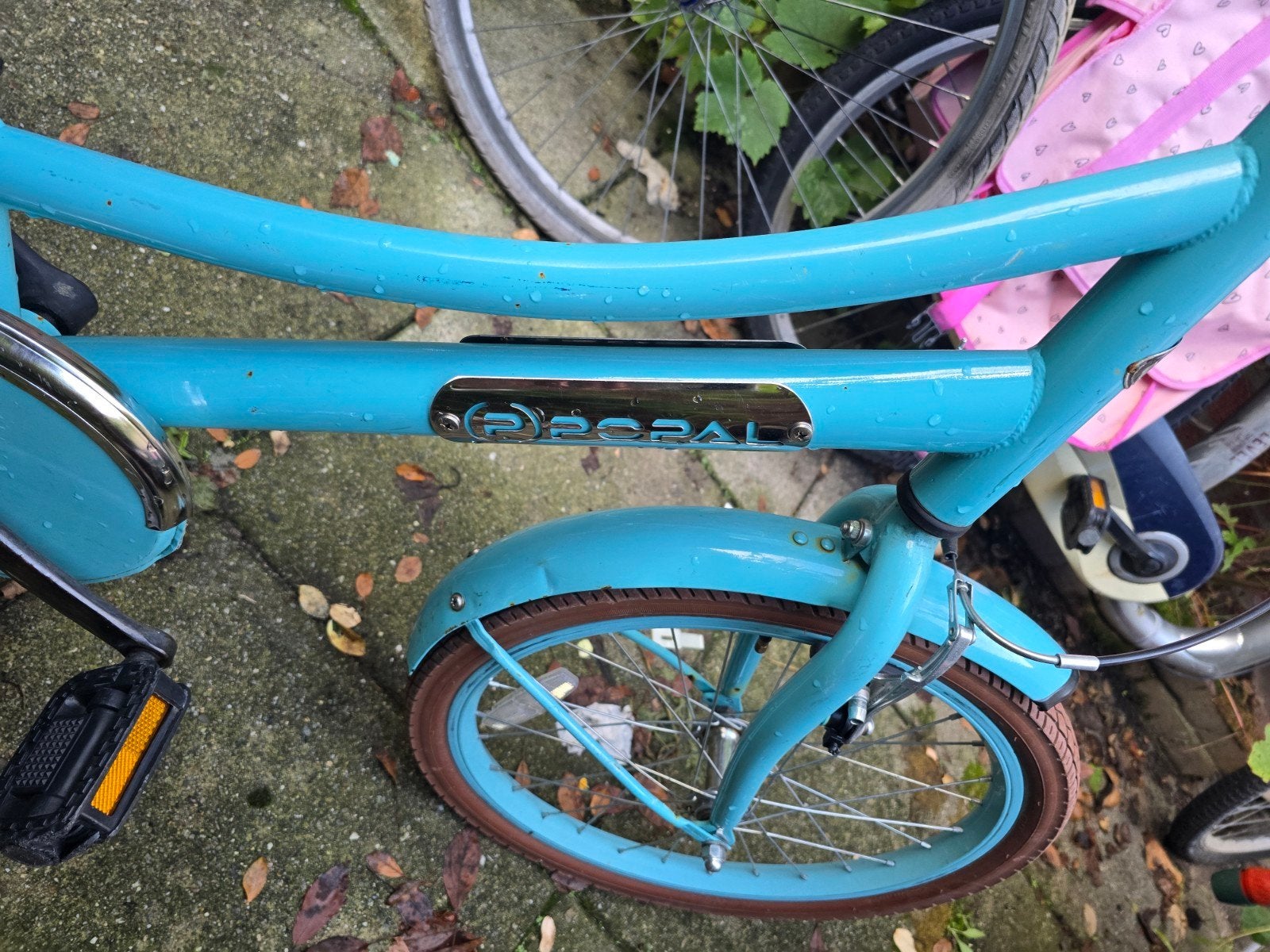 Azor Pedal kinderfiets - 20 inch - Blauw, Fietsen en Brommers, Ophalen, Terugtraprem, Gebruikt, Azor Pedal